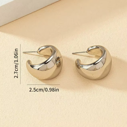 Punk Minimalist Stud Earrings for Women