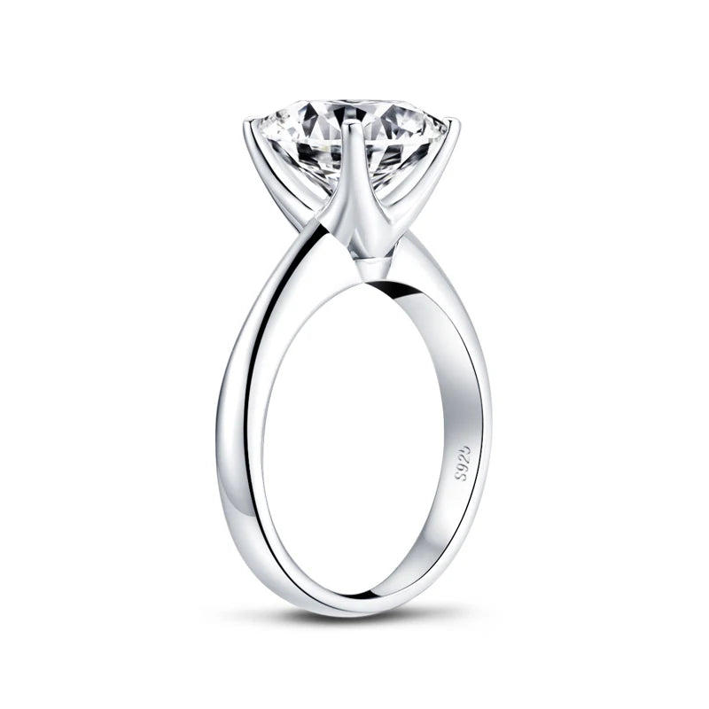 3 Carat Moissanite Ring Jewelry