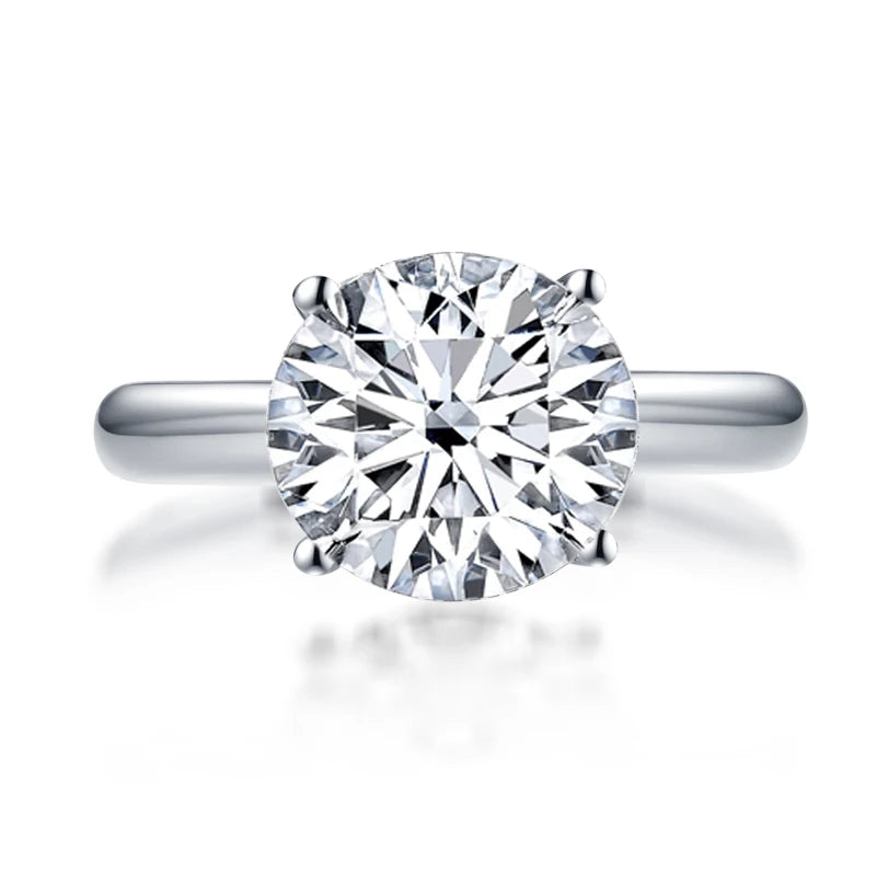 3 Carat Moissanite Ring Jewelry.