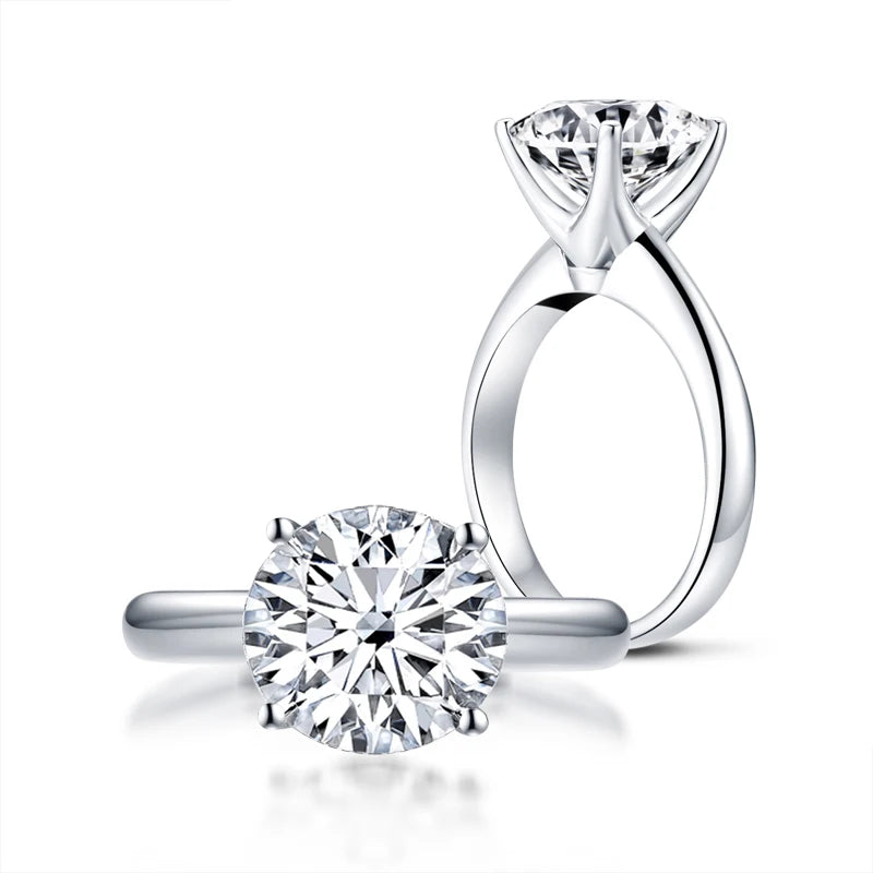 3 Carat Moissanite Ring Jewelry.