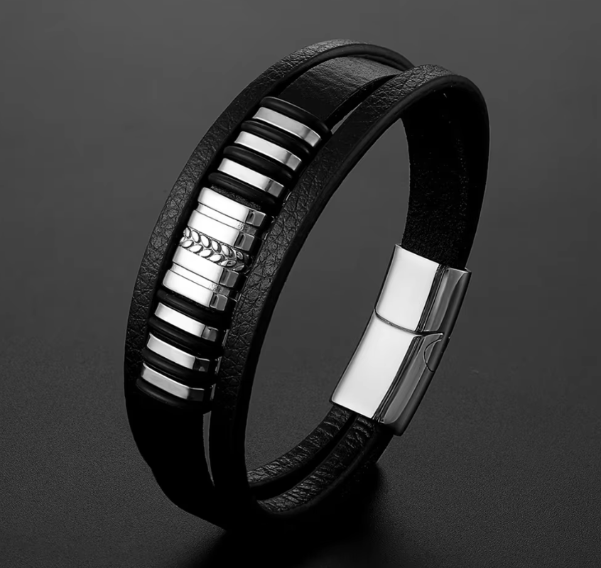 Leather Bracelet Classic Pattern Shape