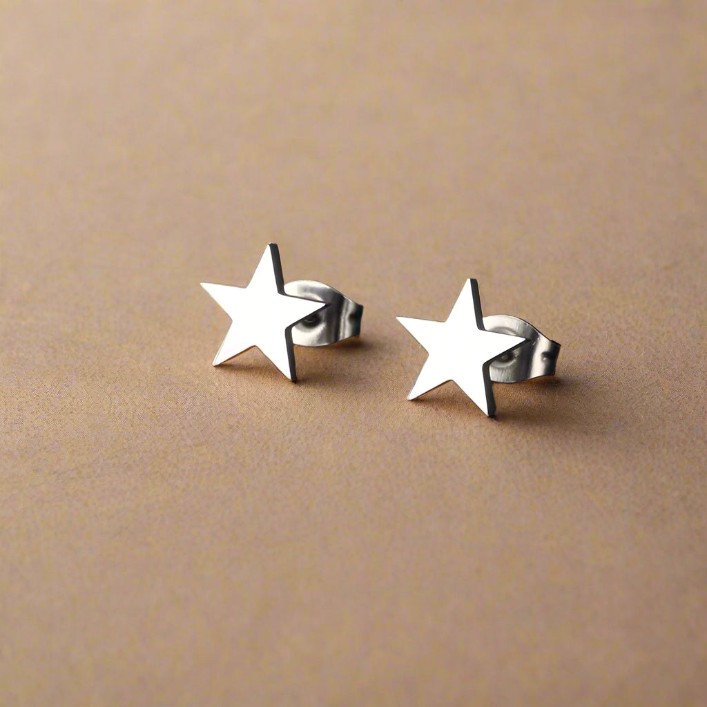 Jewelry set with adjustable chain and star pendant