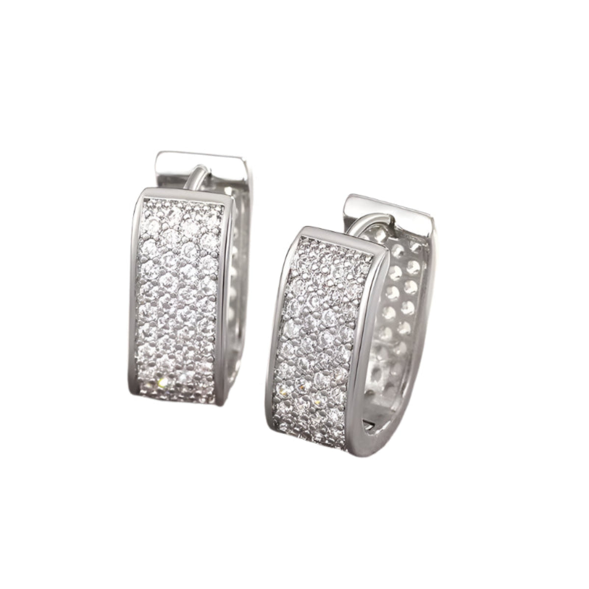 Fashion Hoop Earrings for Women Hot Jewelry Silver