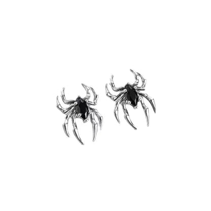 Retro Spider Stud Earring