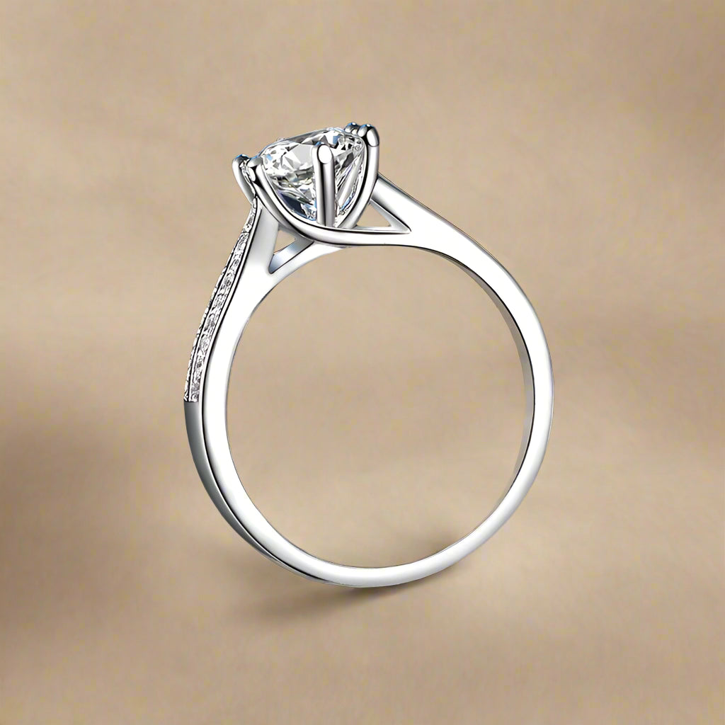 Exquisite Moissanite Rings for Women, Fine Jewelry Collection