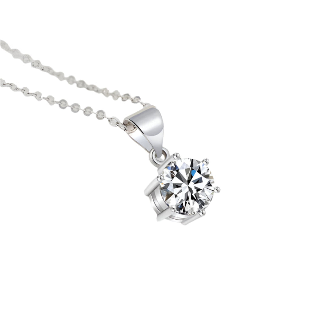 GRA certification card accompanying the Lumière Moissanite Pendant Necklace.