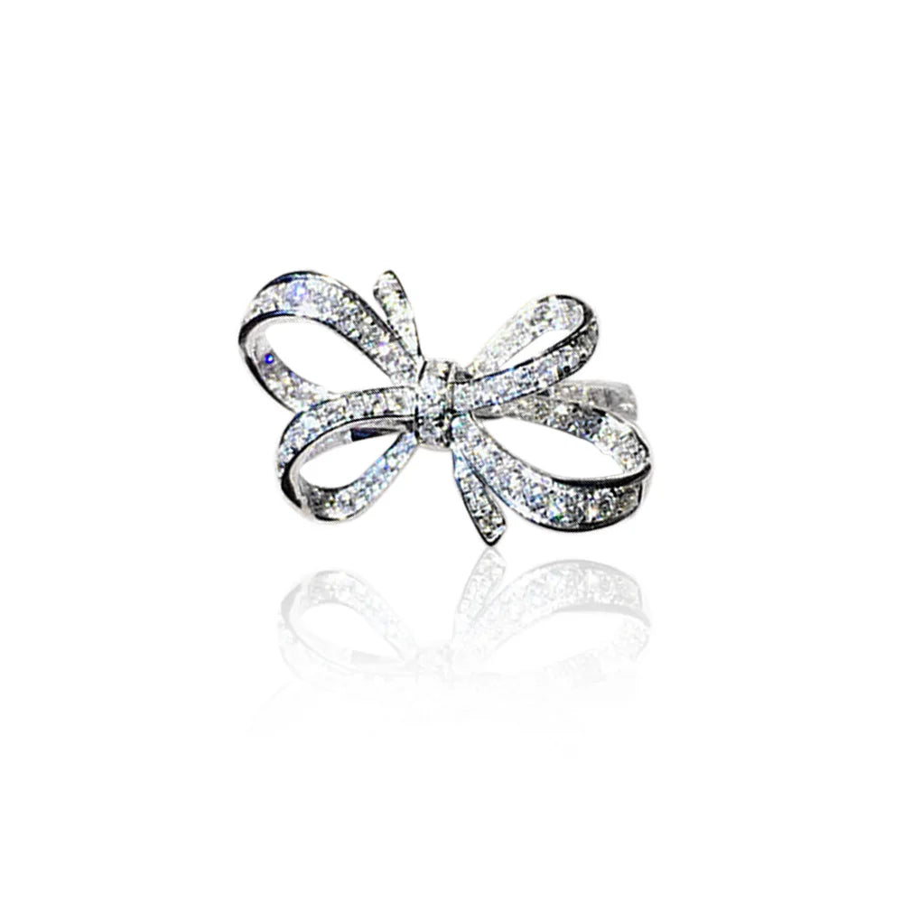 Bowknot Rings Statement Jewelry