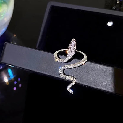 Open Snake Ring Adjustable Fashion