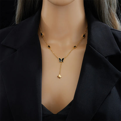 Butterfly Long Necklace