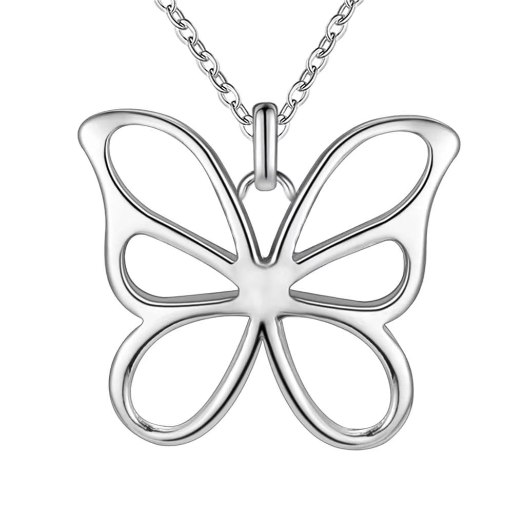  Close-up of butterfly pendant showcasing detailed craftsmanship