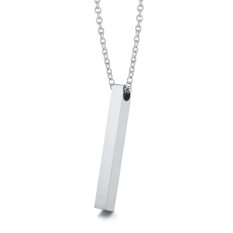 Vertical Bar Necklaces for Men