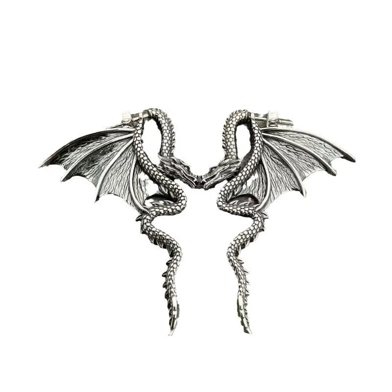 Detachable Dragon Stud Earrings