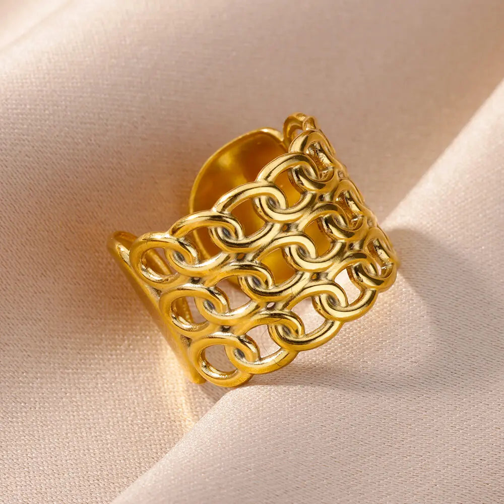 Rings for Women – Luxury, Classic, Never Fade, Aesthetic Rock Jewelry Gift.