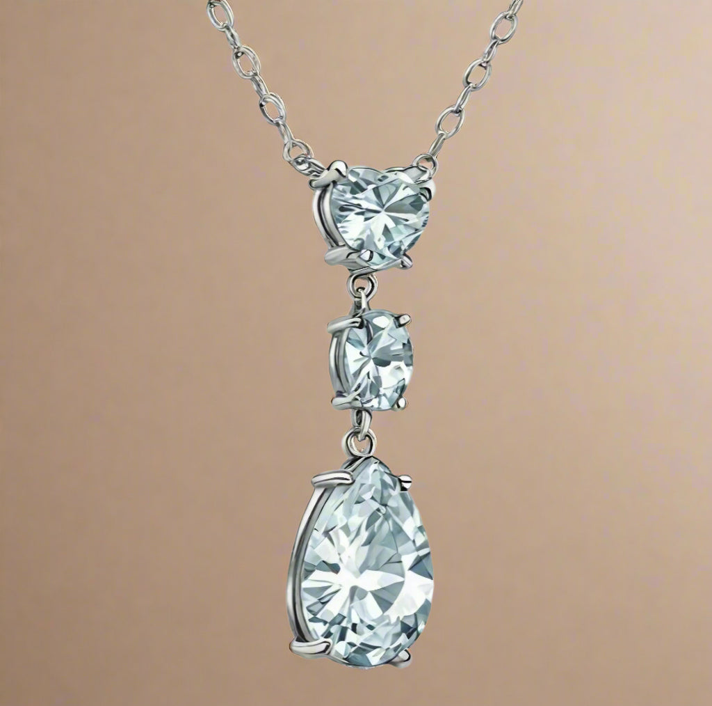 3CT Pendant Necklace.