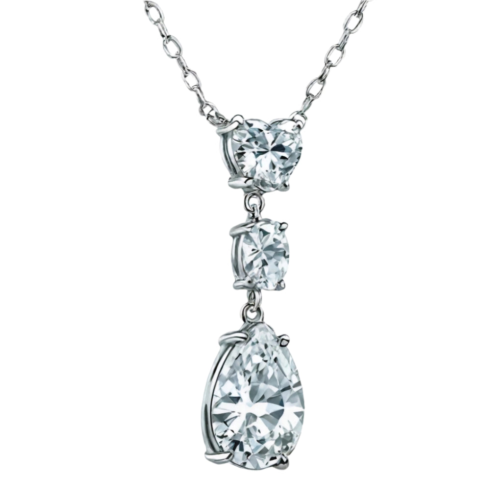 3CT Pendant Necklace.