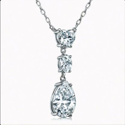 3CT Pendant Necklace