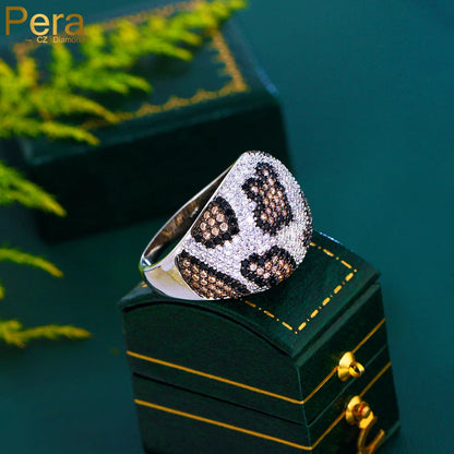 Leopard Print Rings