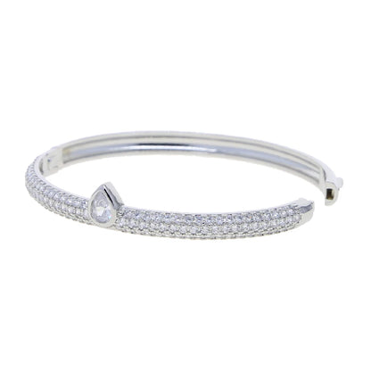 Fashion Women Sparking Bling Bangle Bracelet