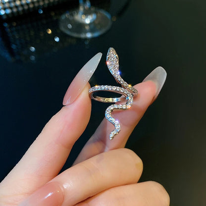 Open Snake Ring Adjustable Fashion