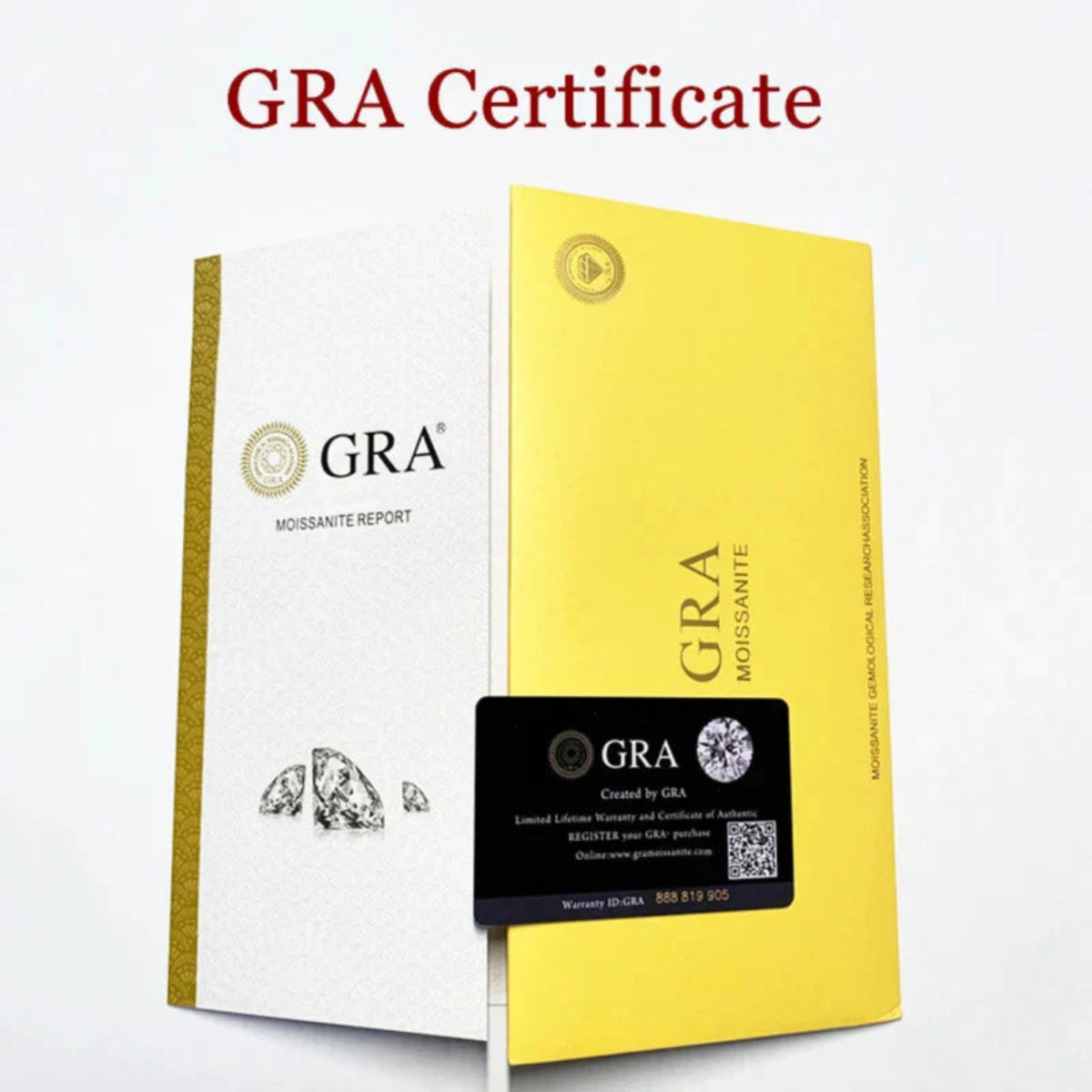 Official GRA certificate included with purchase