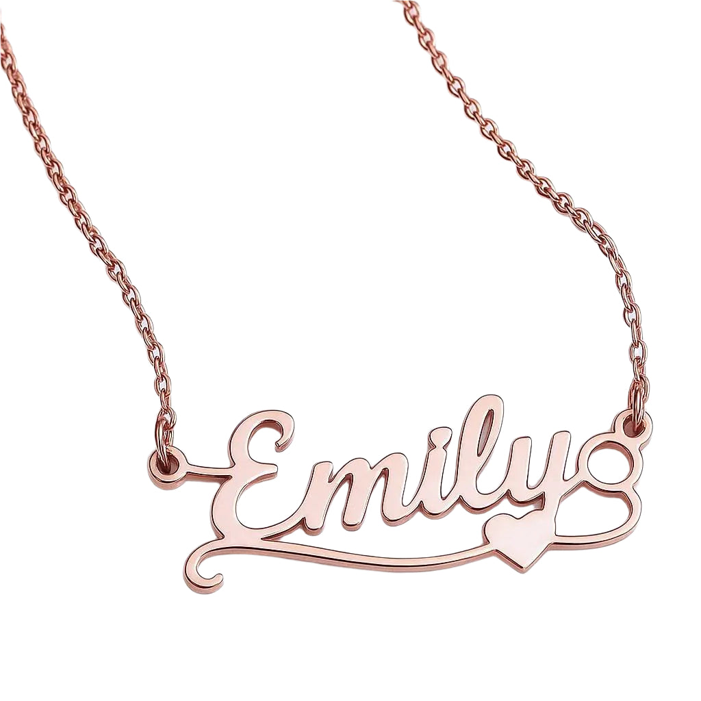  Elegant personalized necklace draped 